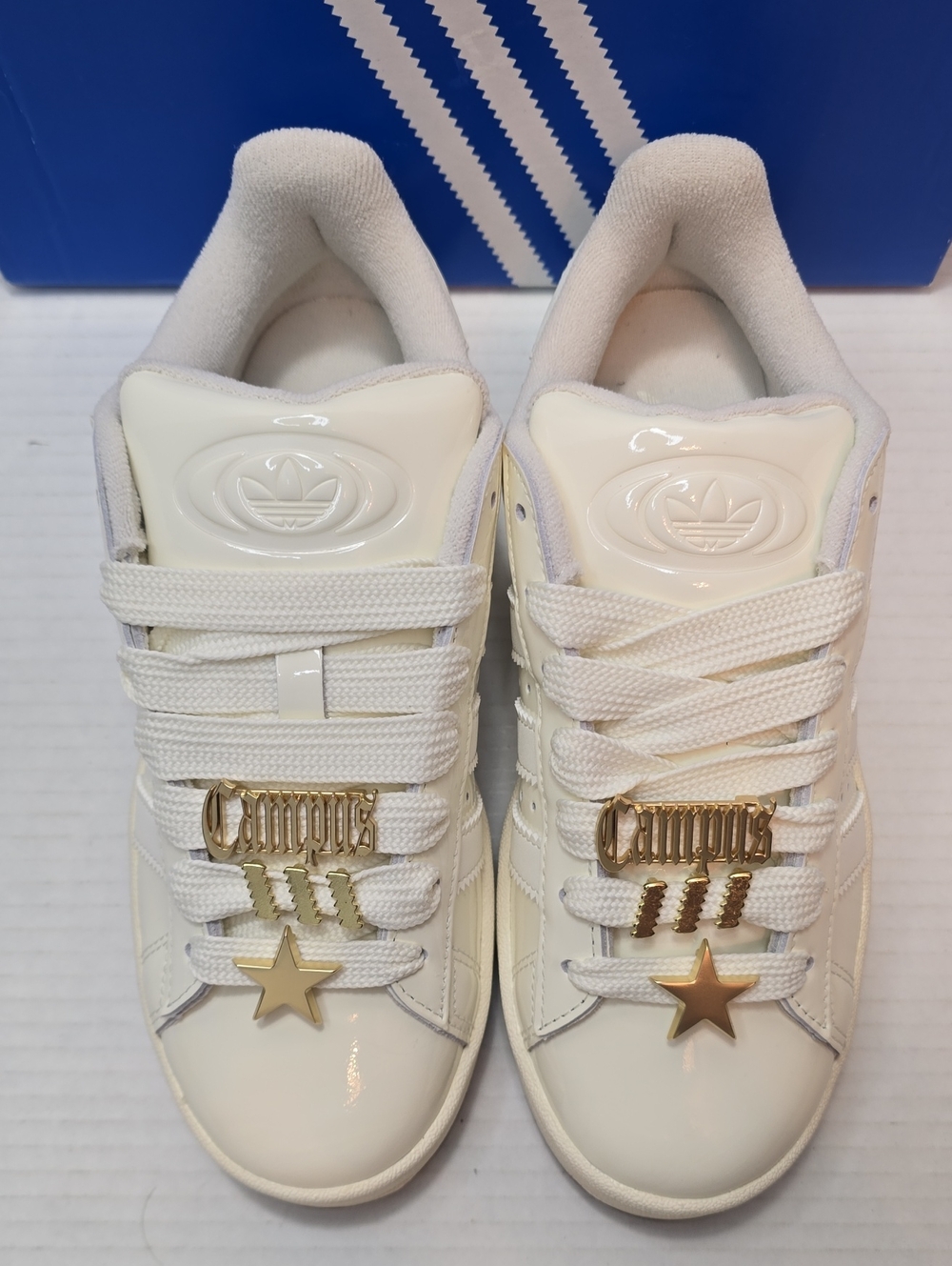 Adidas Campus OOs Off White Gold Metallic IH4363
